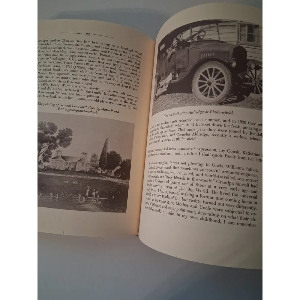 The Children of Bladensfield Evelyn D. Ward 1978 Post Civil War autobiograhy